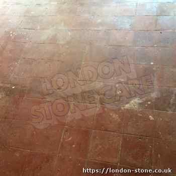 cleaning quarry tiles in London