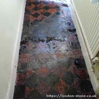dull patches on quarry tiles London quarry tiles in London that have dull patches