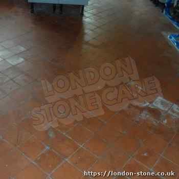 ugly quarry tile floors in London