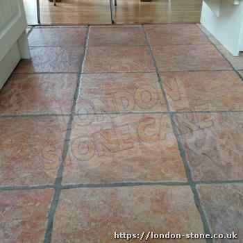 Image of Ceramic Tiles Floor Cleaning around Oakwood