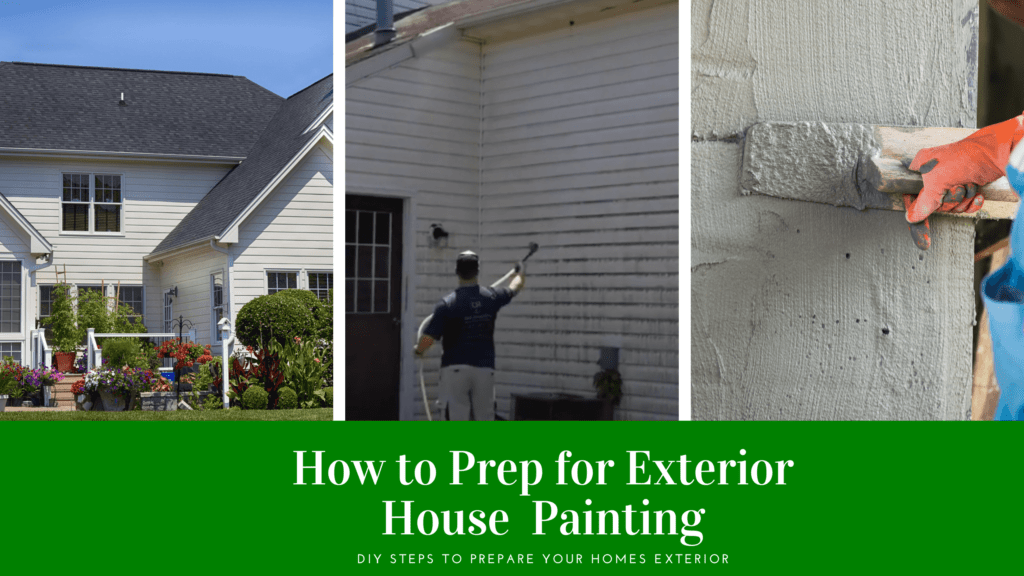 Exterior House Painting Prep