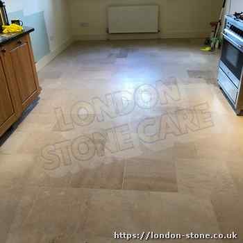 Image displaying Limestone Floor Restoration around Peckham