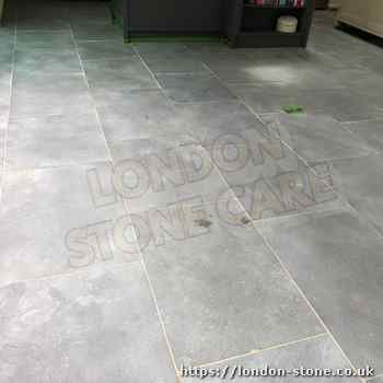 Picture demonstrating Limestone Floor Restoration throughout Tooting Bec