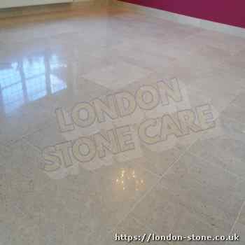 Image of Limestone Floor Cleaning around St James