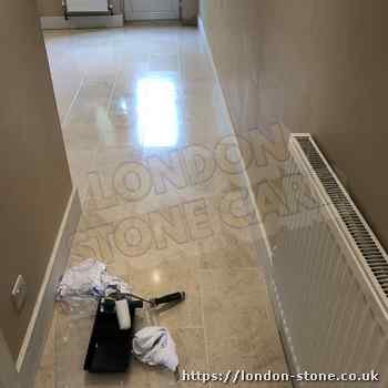 Picture of Limestone Tile Polishing serving Finsbury