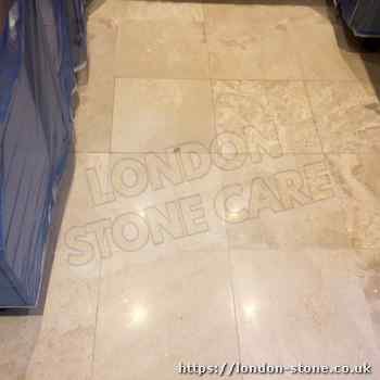 Example showing Limestone Tile Restoration around East Barnet