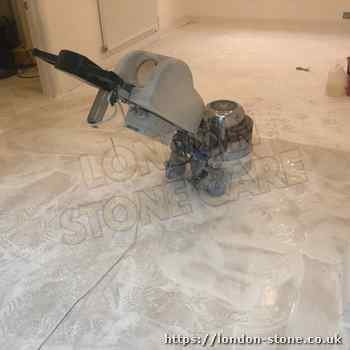 Marble floor grinding - Can scratches be removed from marble