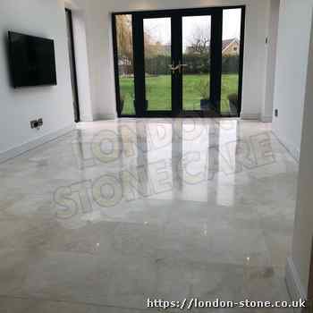 Picture of Marble Tile Polishing around Finchley