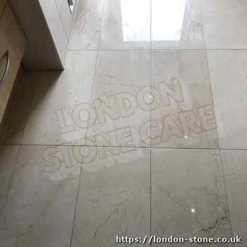 Example demonstrating Marble Tile Polishing around Putney Heath