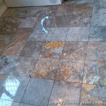 Image showing Marble Floor Restoration in Hampstead Heath