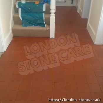 Image displaying Quarry Tiles Restoration around Covent Garden