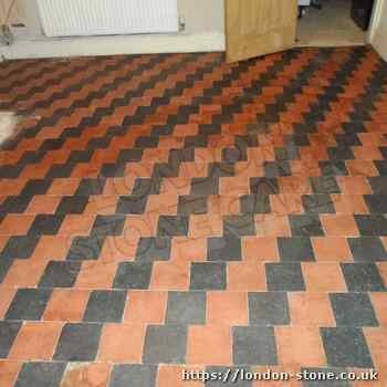 Picture showing Quarry Tiles Tile Restoration around Knightsbridge