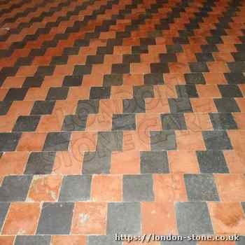 Example showing Quarry Tiles Restoration around North Finchley