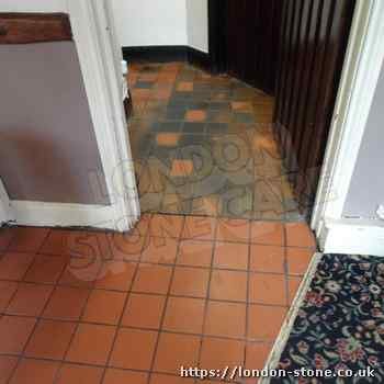 Image of Quarry Tiles Floor Cleaning throughout Fulwell