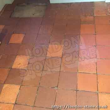 Image displaying Quarry Tiles Tile Cleaning in The Burroughs