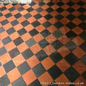 Example demonstrating Quarry Tiles Floor Polishing around Chipping Barnet