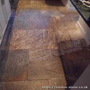 Image demonstrating Sandstone Floor Restoration around Barnet