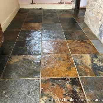 Image showing Slate Floor Polishing around Finsbury Park