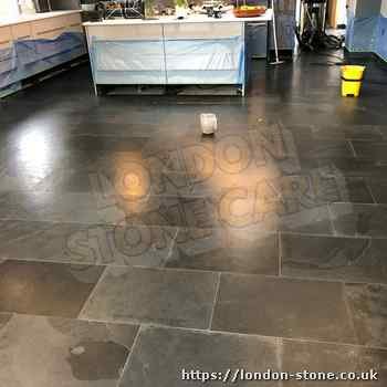 Picture demonstrating Slate Tile Cleaning serving Bayswater