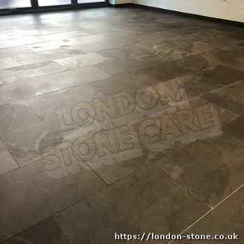 Example demonstrating Slate Tile Cleaning throughout Pentonville