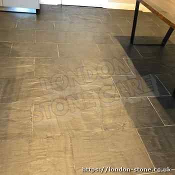 Picture showing Slate Tile Polishing servicing Summerstown