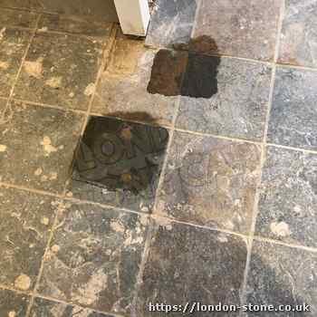 Slate floor sealing services in London