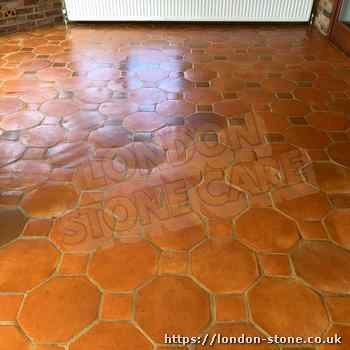 Example displaying Terracotta Floor Restoration in Dulwich