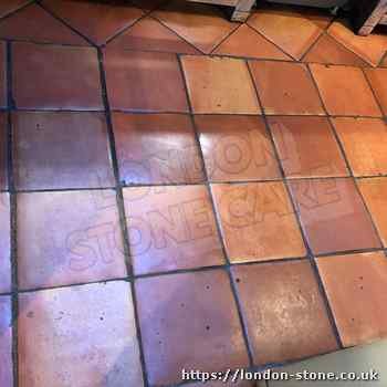 Image showing Terracotta Tile Cleaning in Belsize Park