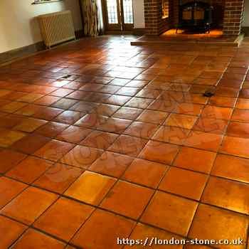 Picture showing Terracotta Floor Restoration servicing East Sheen