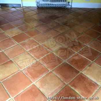 Picture displaying Terracotta Floor Polishing servicing Rotherhithe