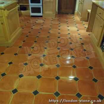 Picture displaying Terracotta Floor Cleaning around Parliament Hill