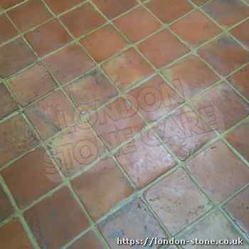 Picture displaying Terracotta Tile Restoration around Chipping Barnet