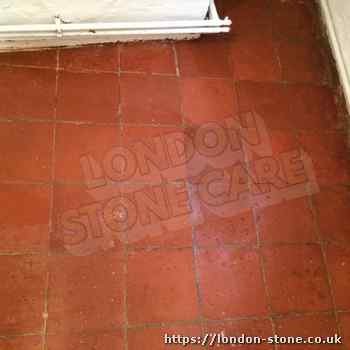 Example of Terracotta Floor Cleaning serving Battersea