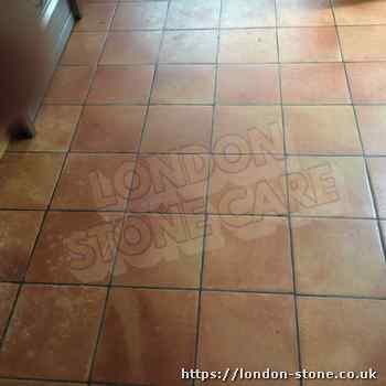 London cleaning terracotta floors