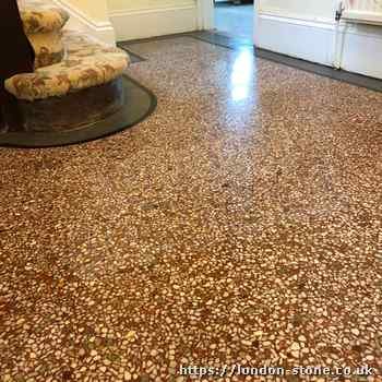 Example of Terrazzo Floor Restoration servicing Marylebone