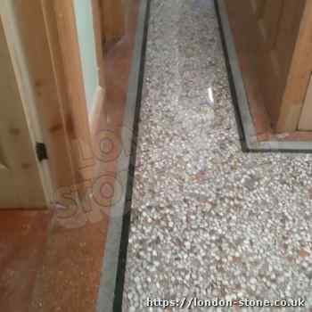 Example of Terrazzo Floor Restoration in Roehampton