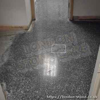 Picture showing Terrazzo Tile Polishing throughout Aldwych