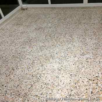 Picture showing Terrazzo Tile Polishing throughout The Hyde