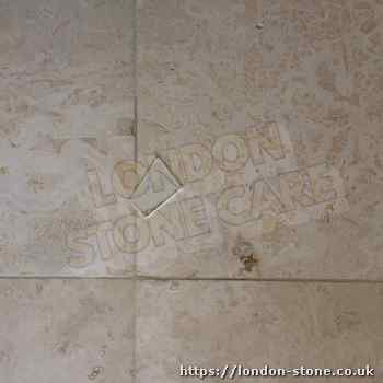 Picture showing Travertine Floor Polishing throughout Furzedown