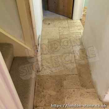 Image showing Travertine Floor Cleaning in Millbank