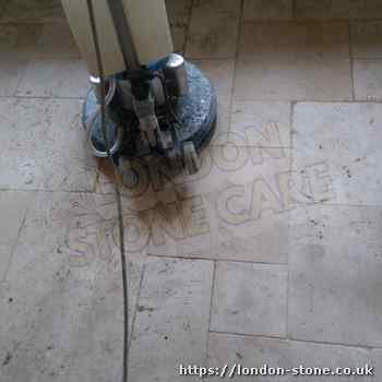 Image showing Travertine Tile Cleaning around Parsons Green