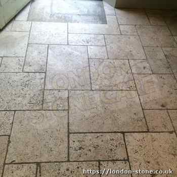 Image demonstrating Travertine Tile Restoration throughout Charing Cross