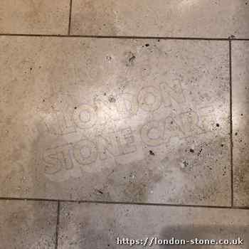 Picture showing Travertine Tile Cleaning serving New Southgate