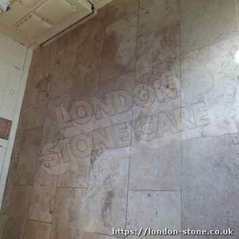 Example showing Travertine Restoration serving Hendon