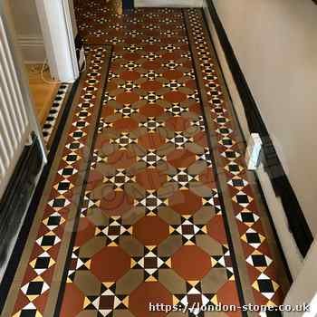 Image demonstrating Minton Victorian Clay Tiles Restoration throughout Barnet