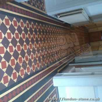 Picture of Minton Victorian Clay Tiles Tile Polishing in Whitton