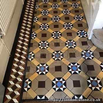 grouting victorian floor tiles in london
