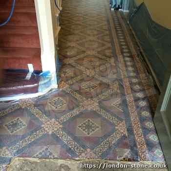 restoring victorian tiles in london