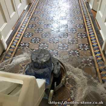 encaustic tiles cleaning london