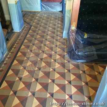 restoring victorian tiles in london
